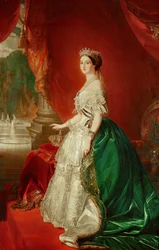 Empress Eugenie of France (1826-1920) Wife of Napoleon Bonaparte III